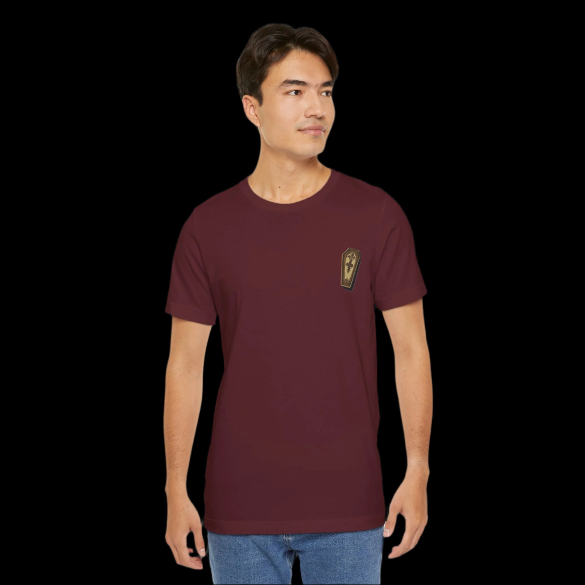 Vile Threads two lovers card T-shirt