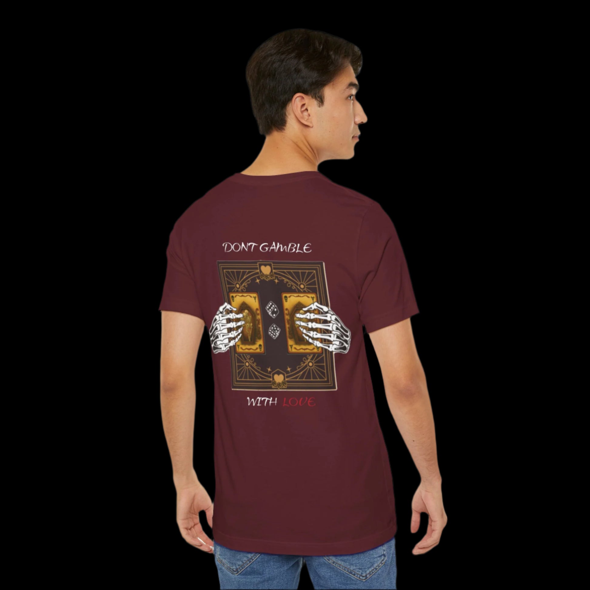 Vile Threads two lovers card T-shirt