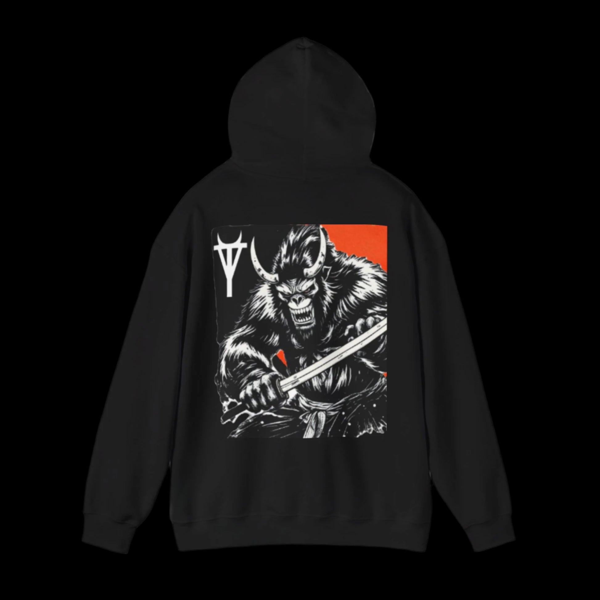 Vile Threads Oni Samurai graphic T-shirt