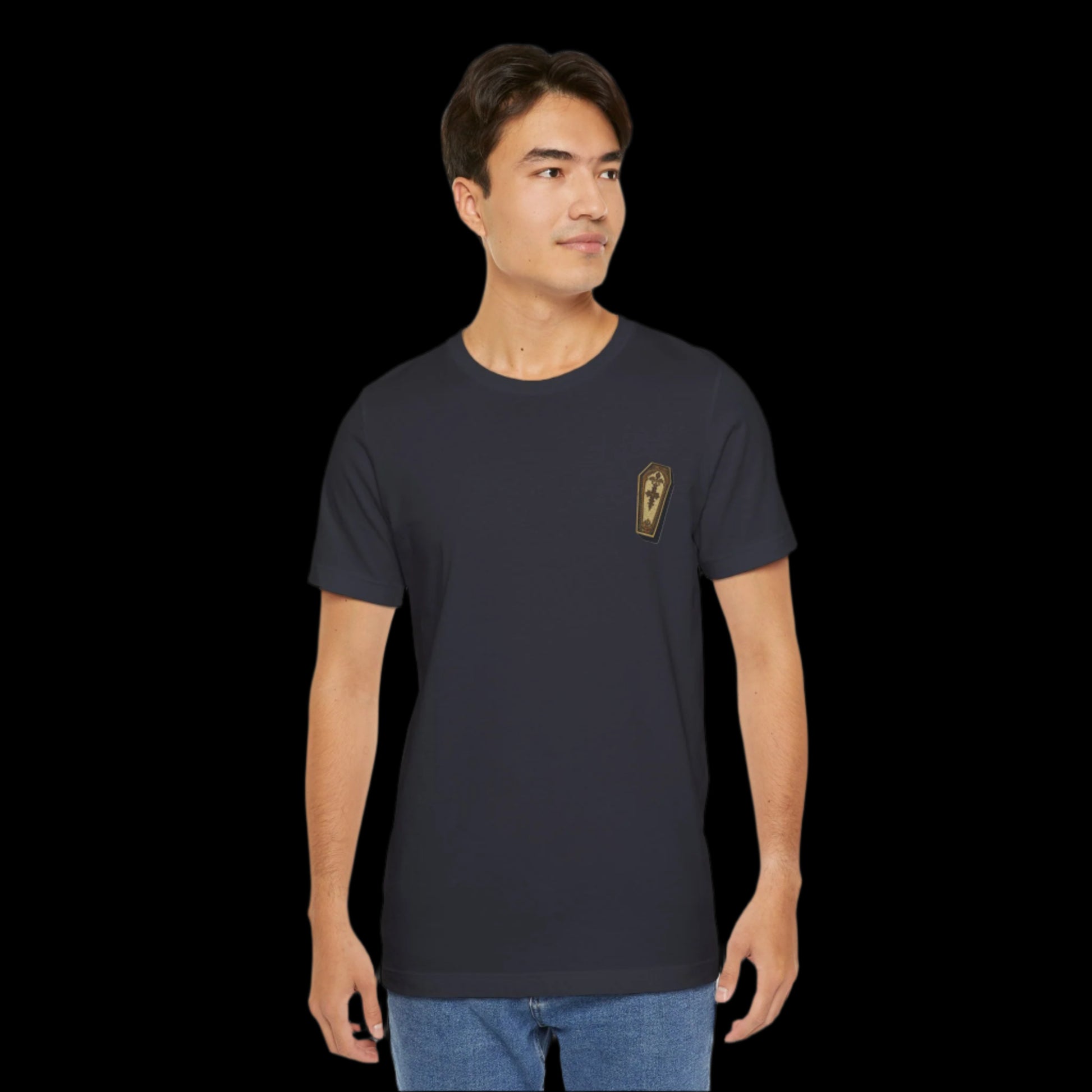 Vile Threads two lovers card T-shirt