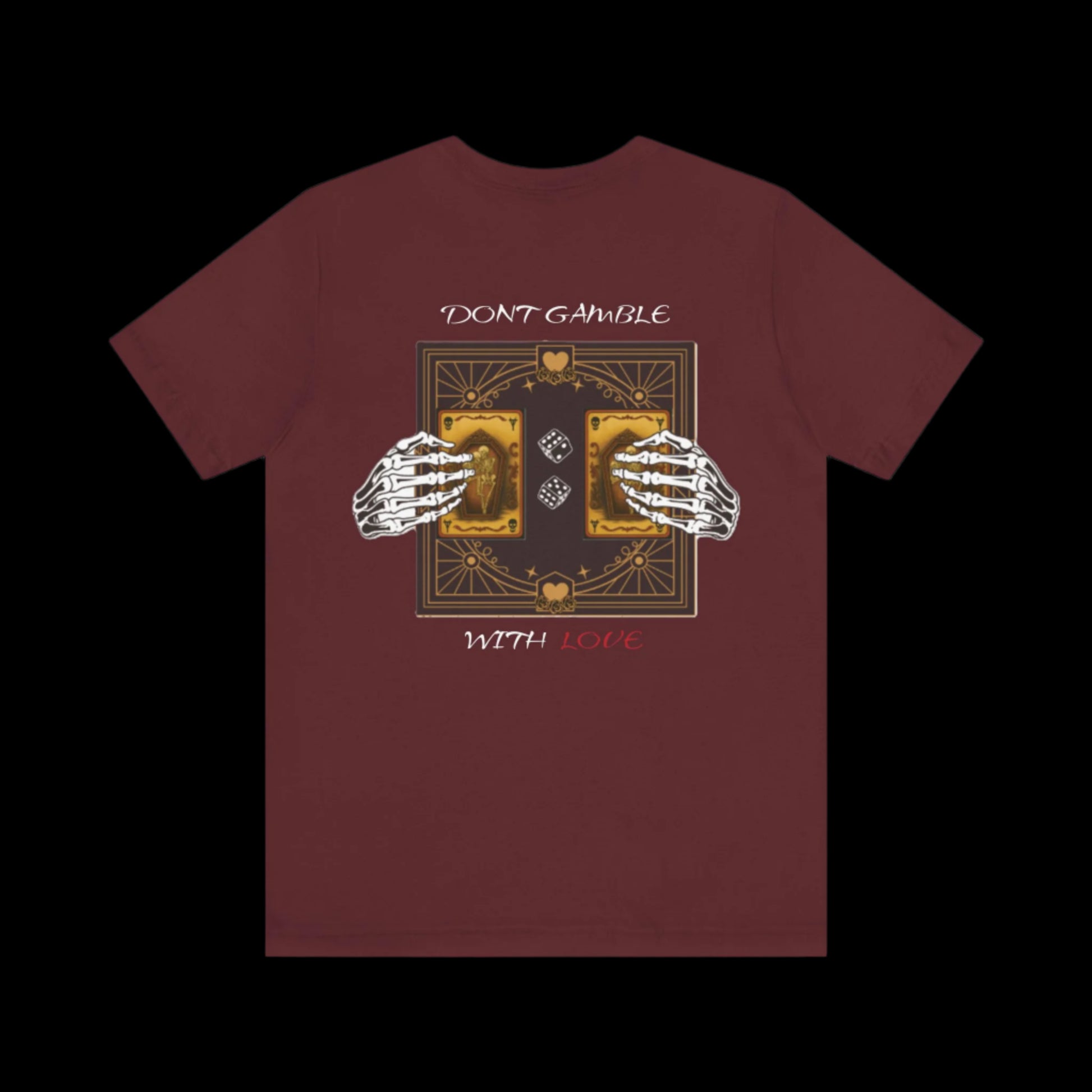 Vile Threads two lovers card T-shirt