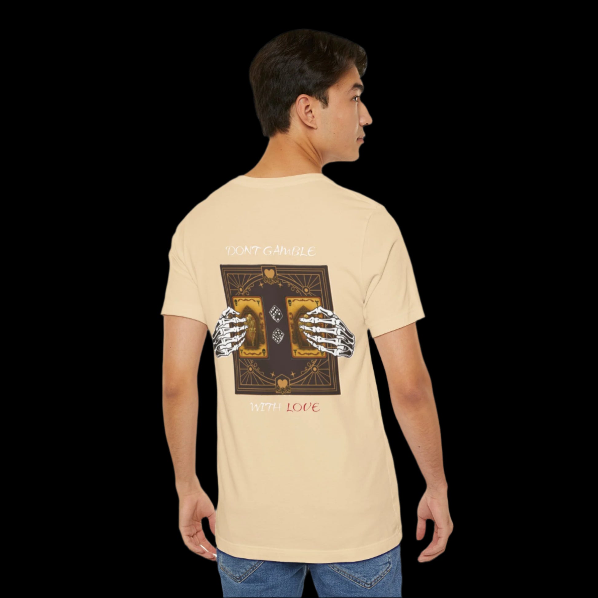 Vile Threads two lovers card T-shirt