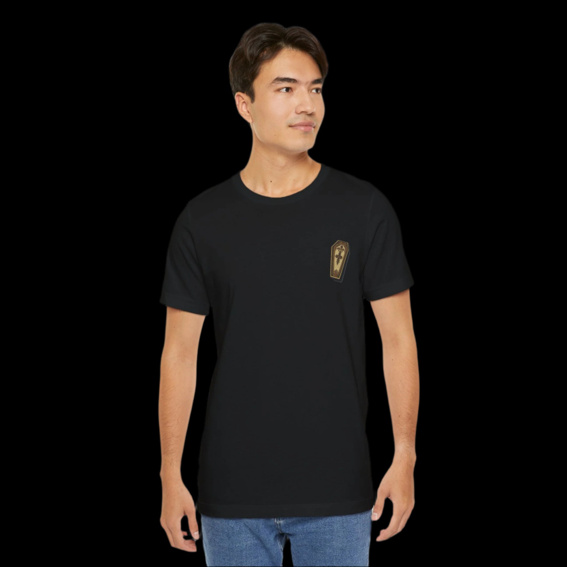 Vile Threads two lovers card T-shirt