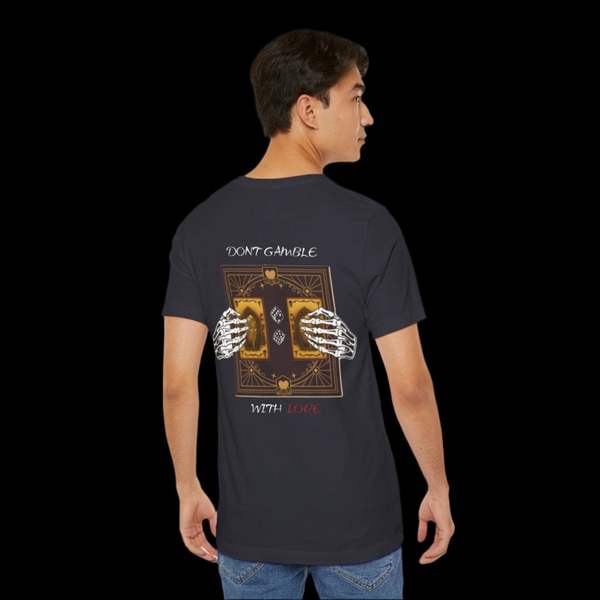 Vile Threads two lovers card T-shirt