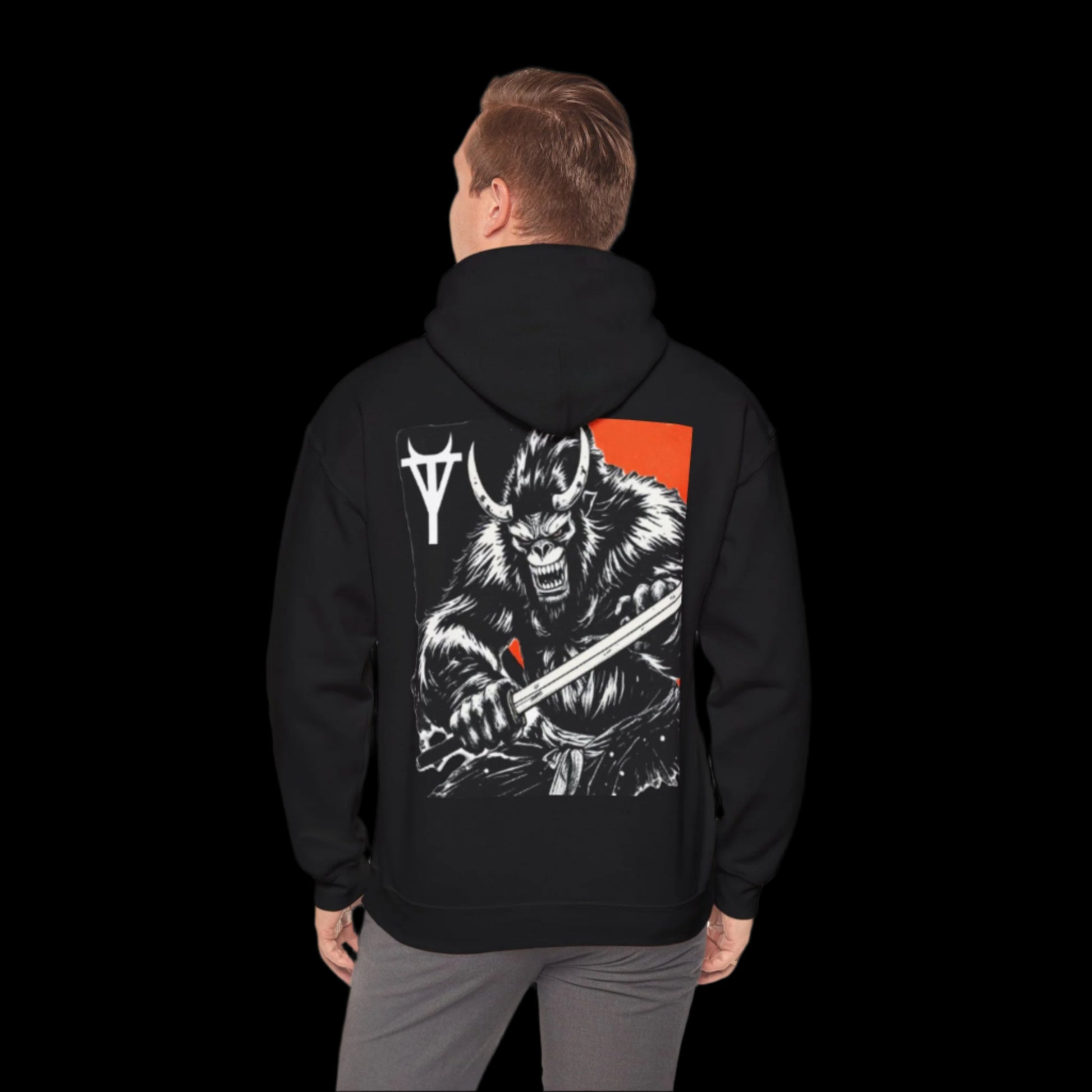 Vile Threads Oni Samurai graphic T-shirt