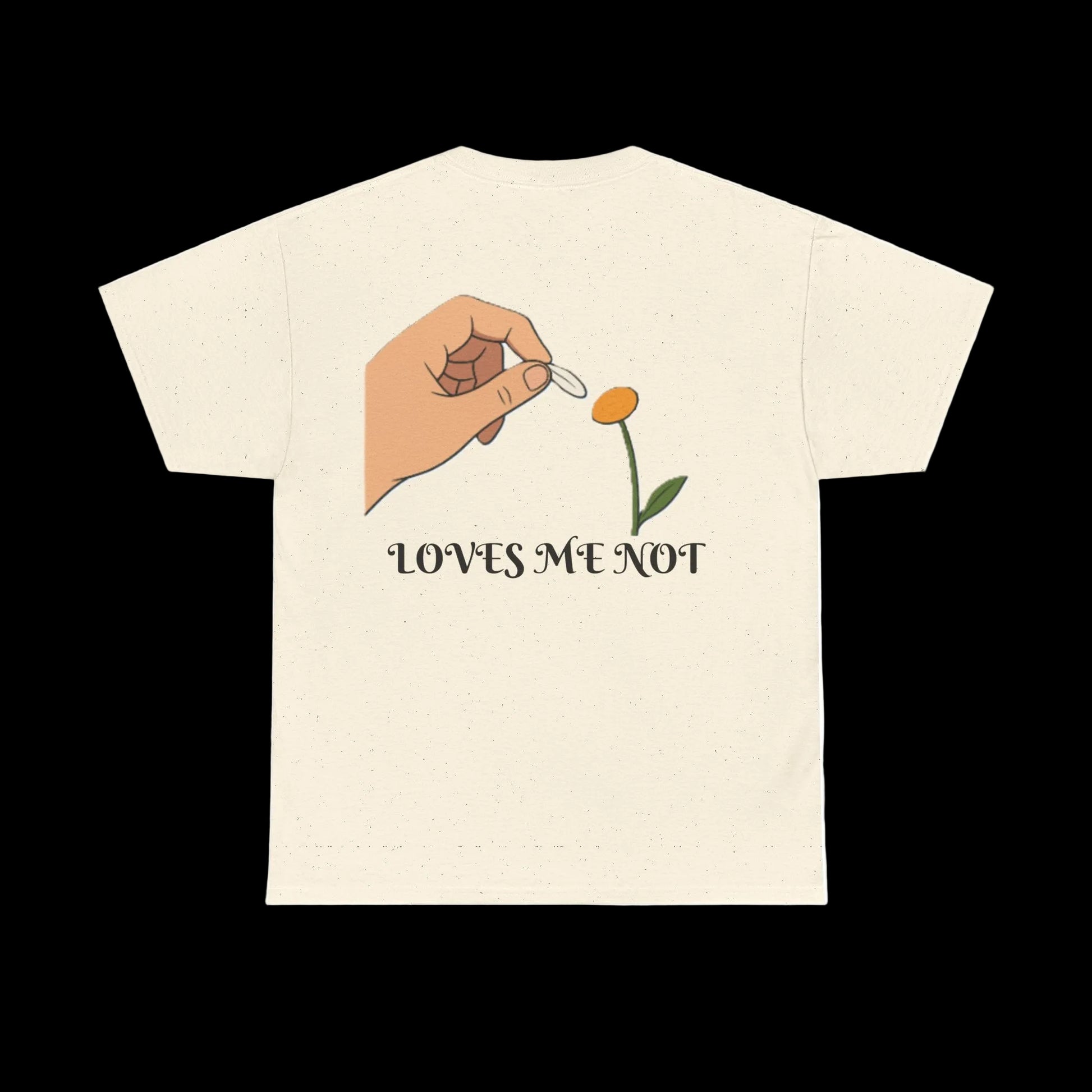 Loves Me/Loves Me Not Tee — Daisy Petal Picking Graphic T-Shirt