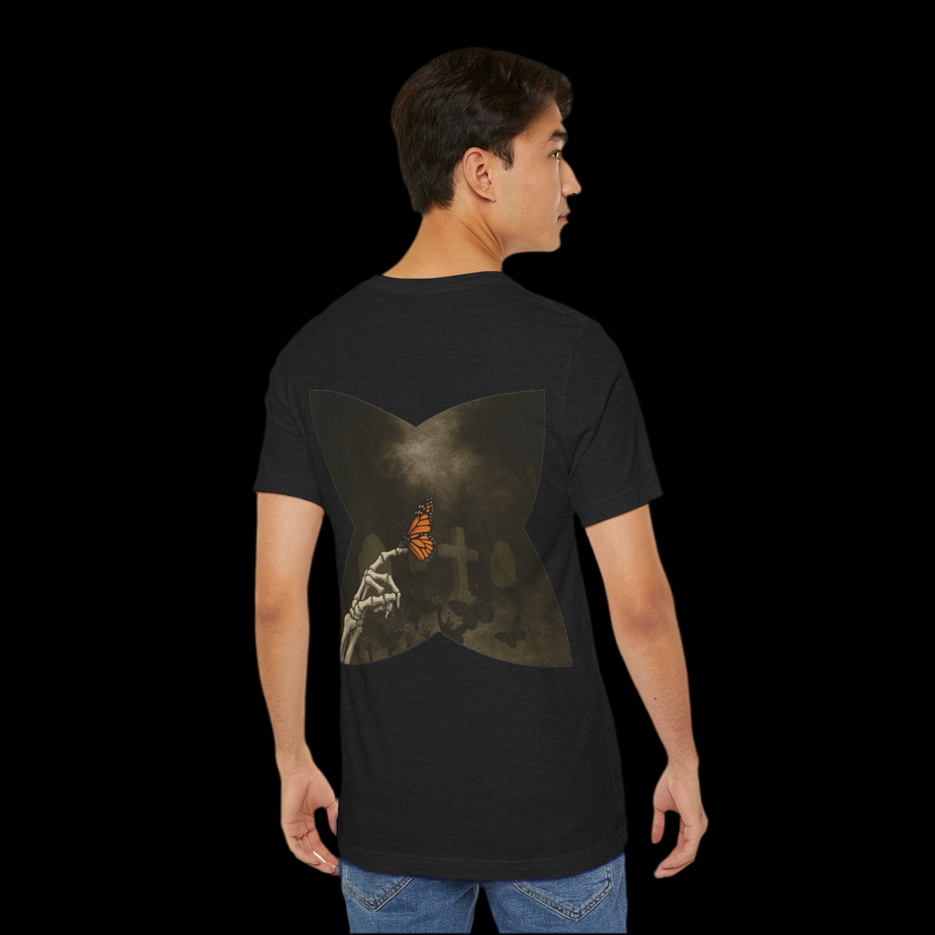Vile Threads Butterfly Garden T-shirt