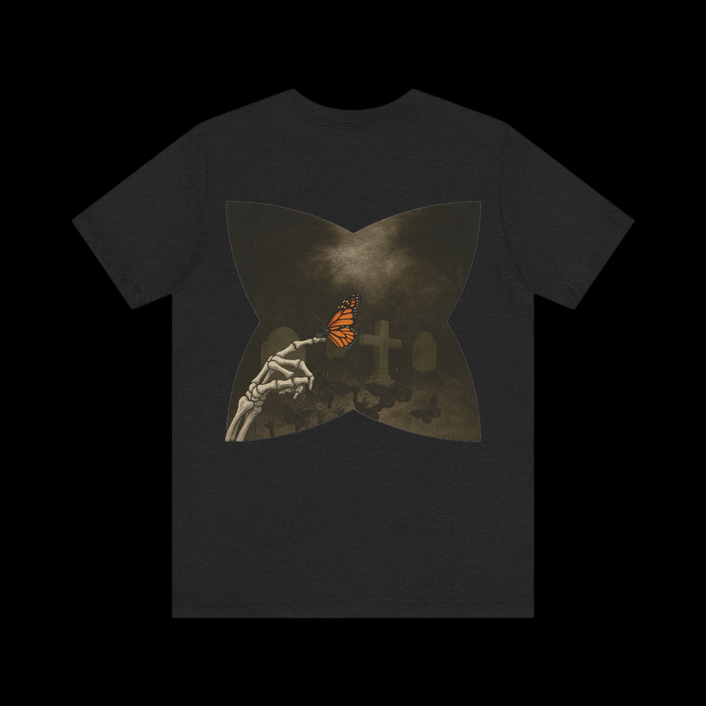 Vile Threads Butterfly Garden T-shirt